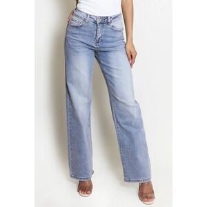 Katch Me Wide Leg Jeans Light Blue 2XL‎ Regular New With Tags